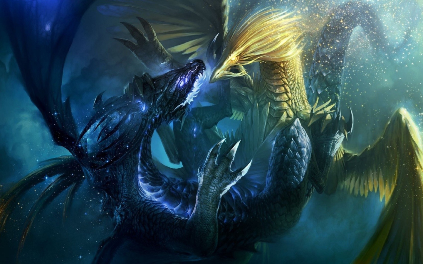 Битва двух драконов