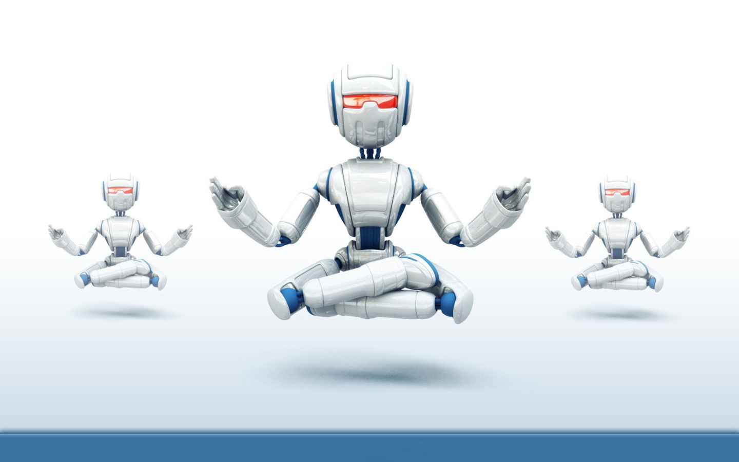 Роботы медитируют