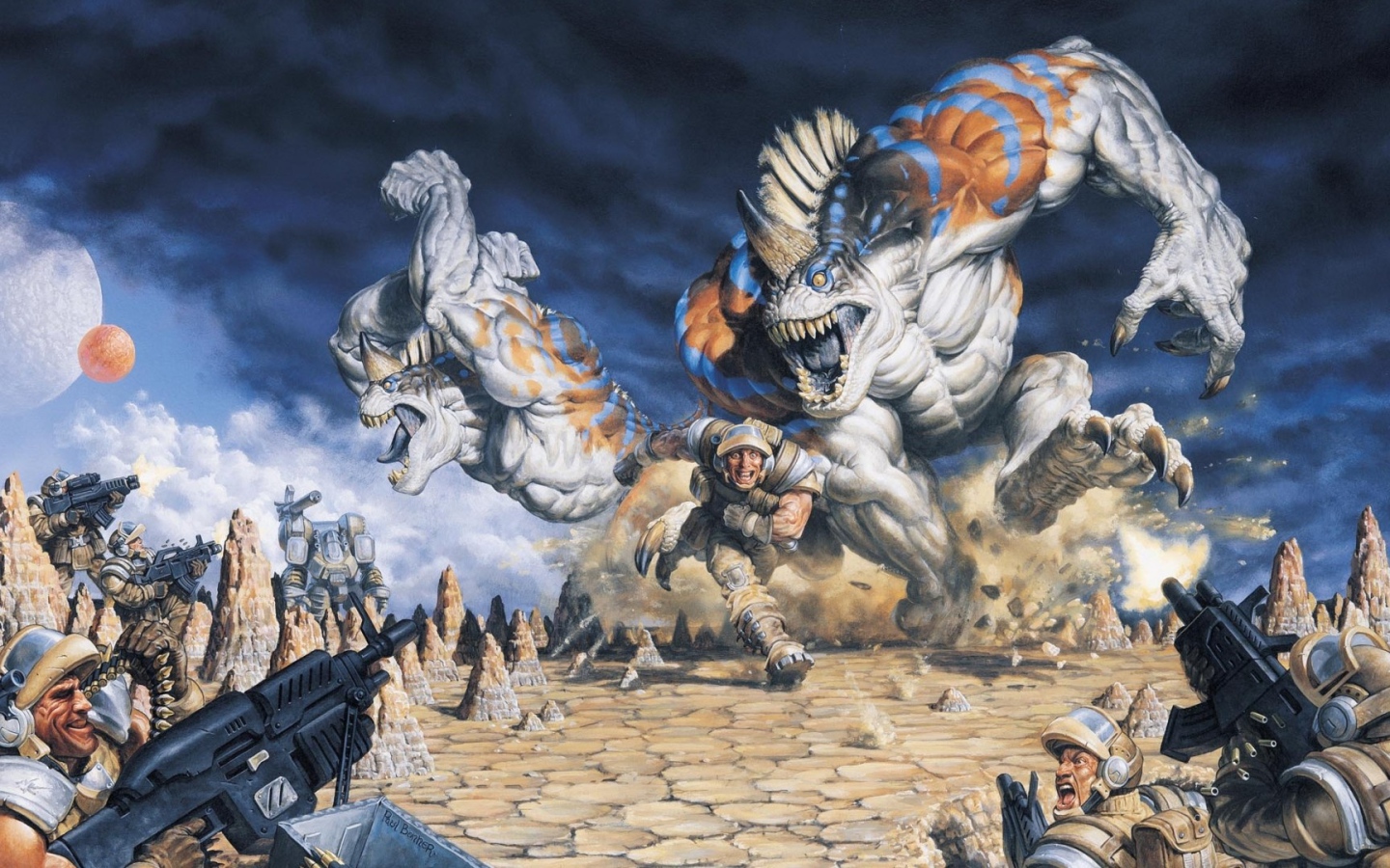 Битва с монстрами