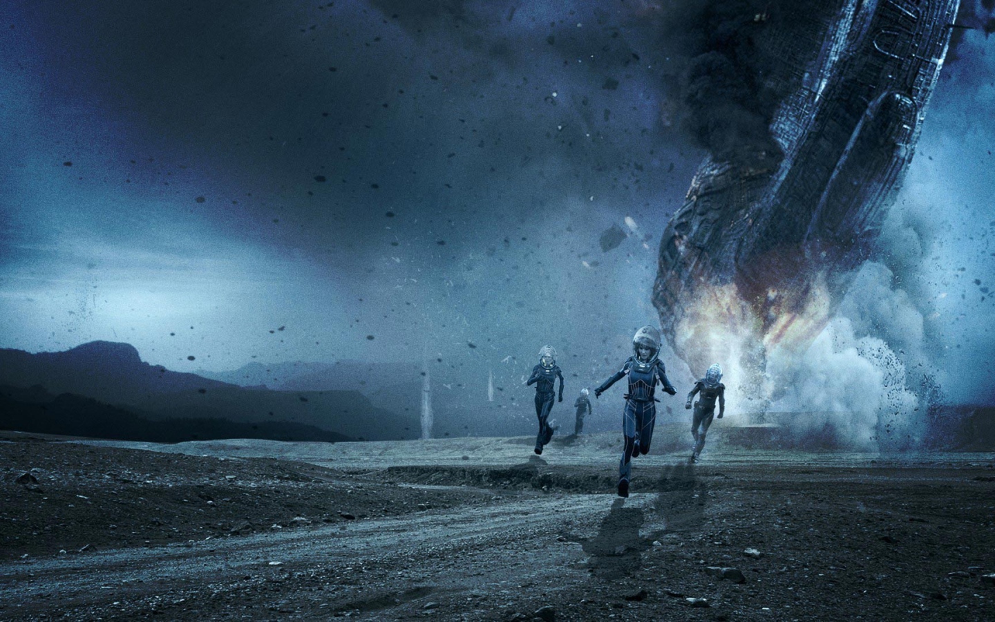 Крушение космического корабля