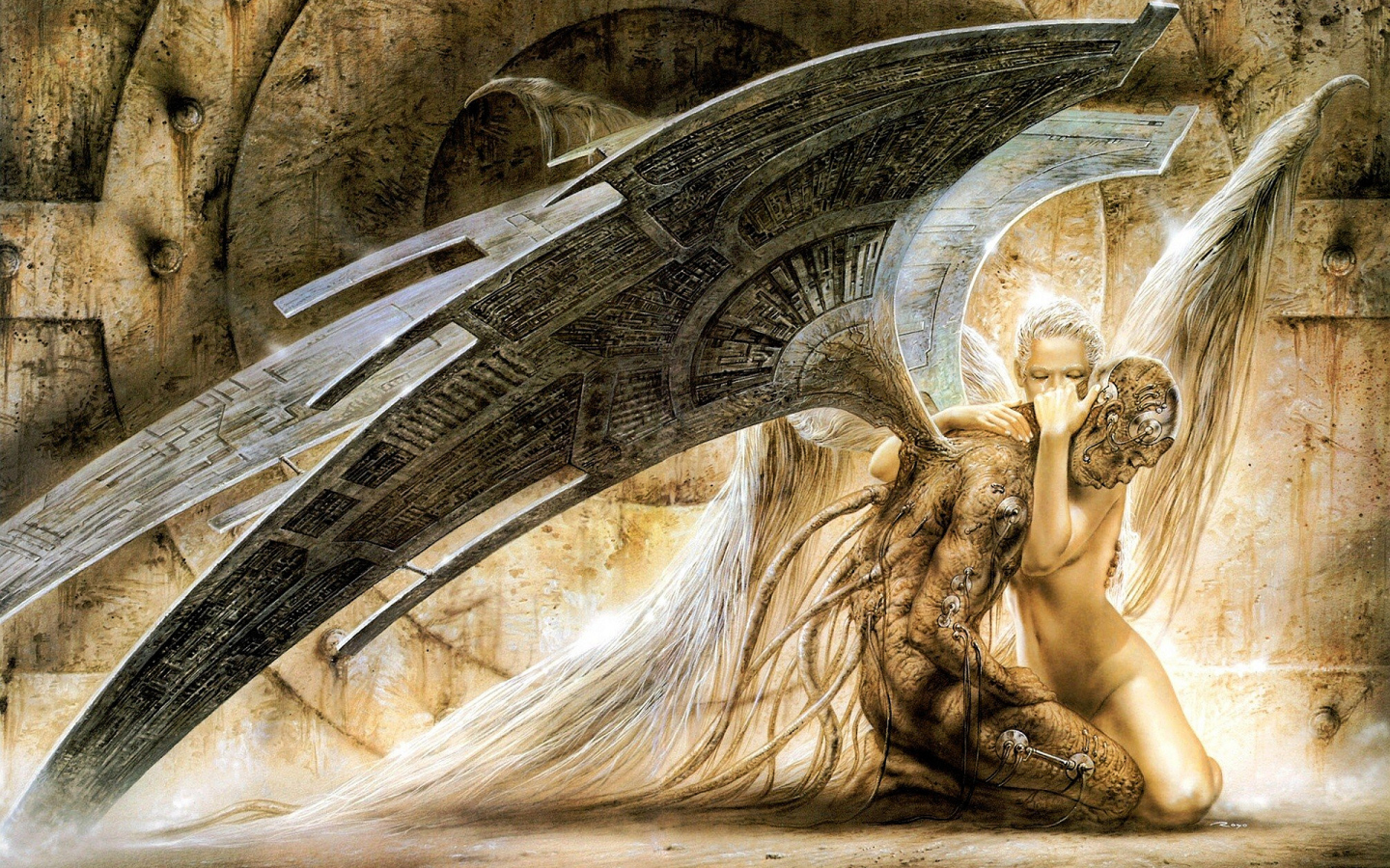 Киборг с крыльями