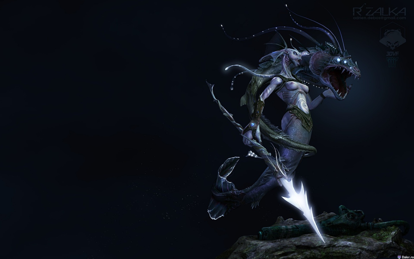 Русалка чудовище