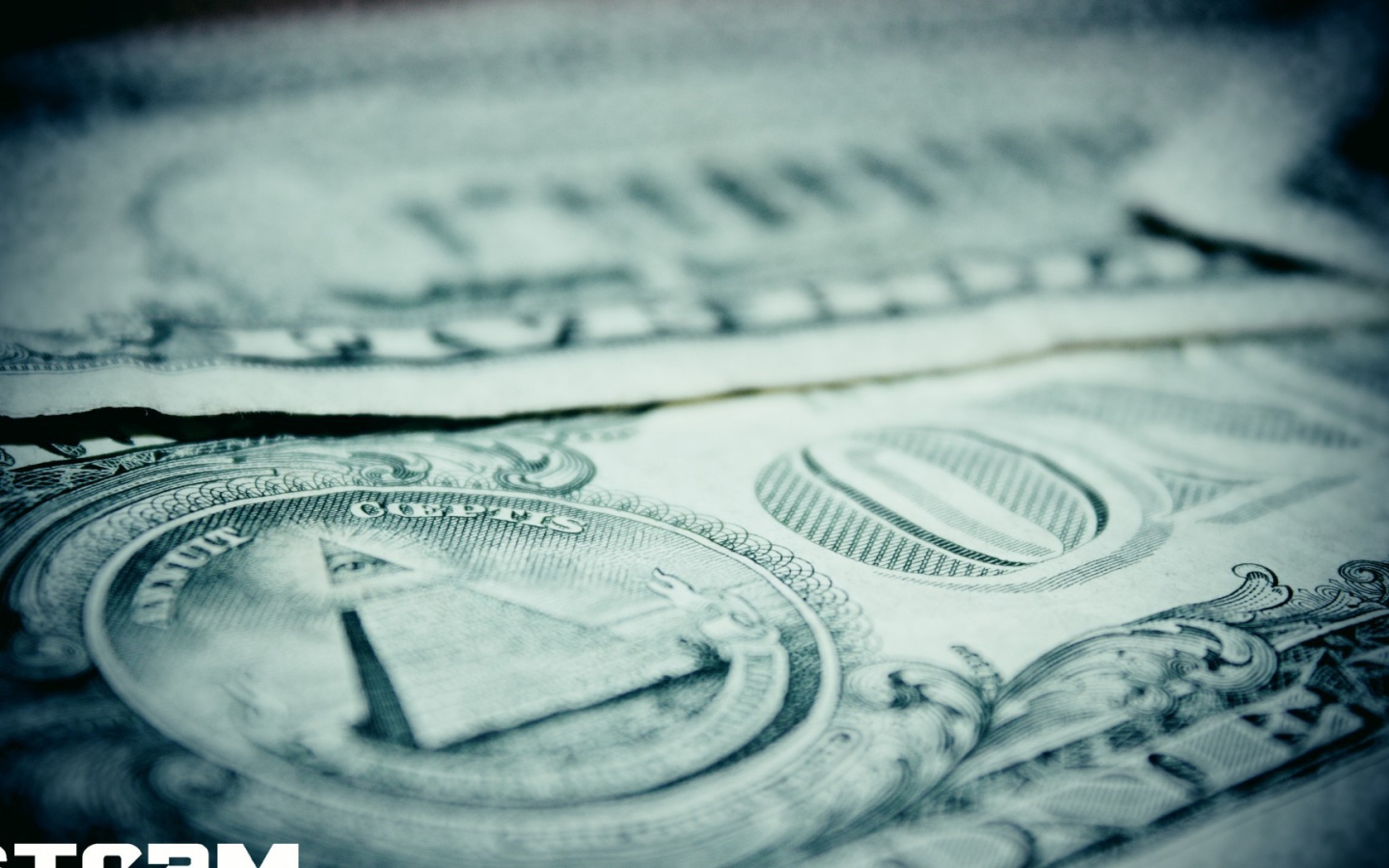 Рисунок на долларе