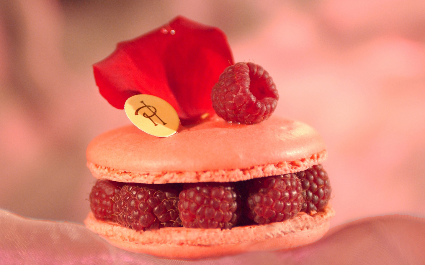 Печенье с малиной