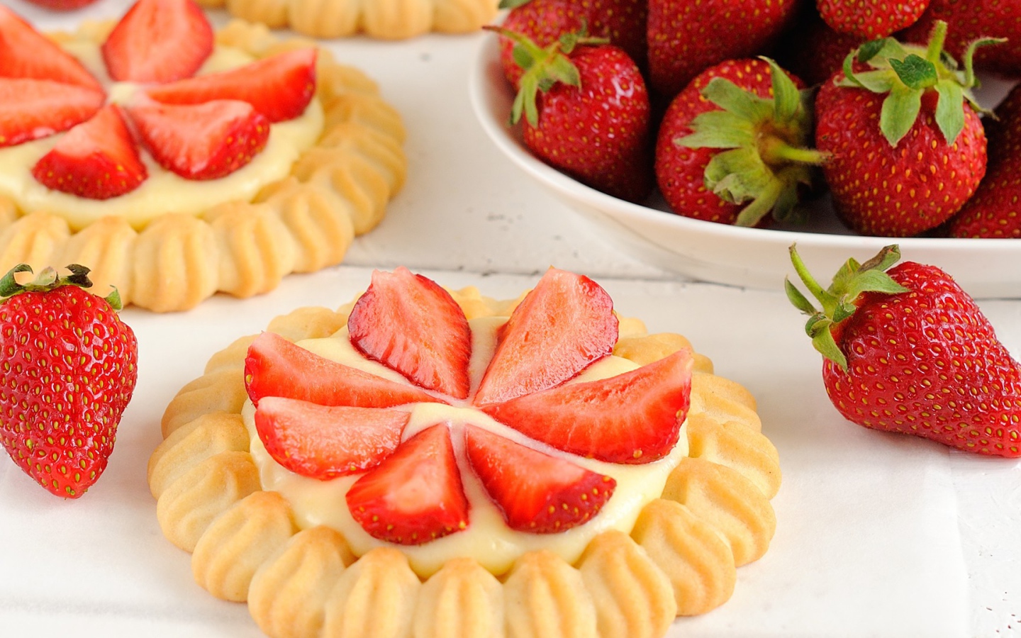 Клубничный десерт