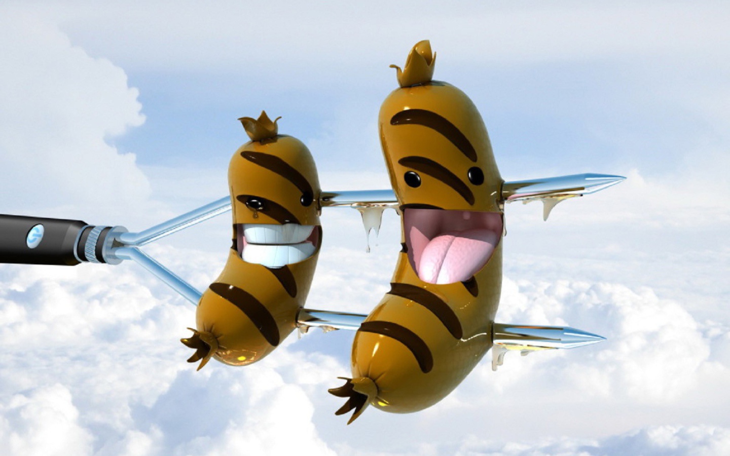 Жареные колбаски