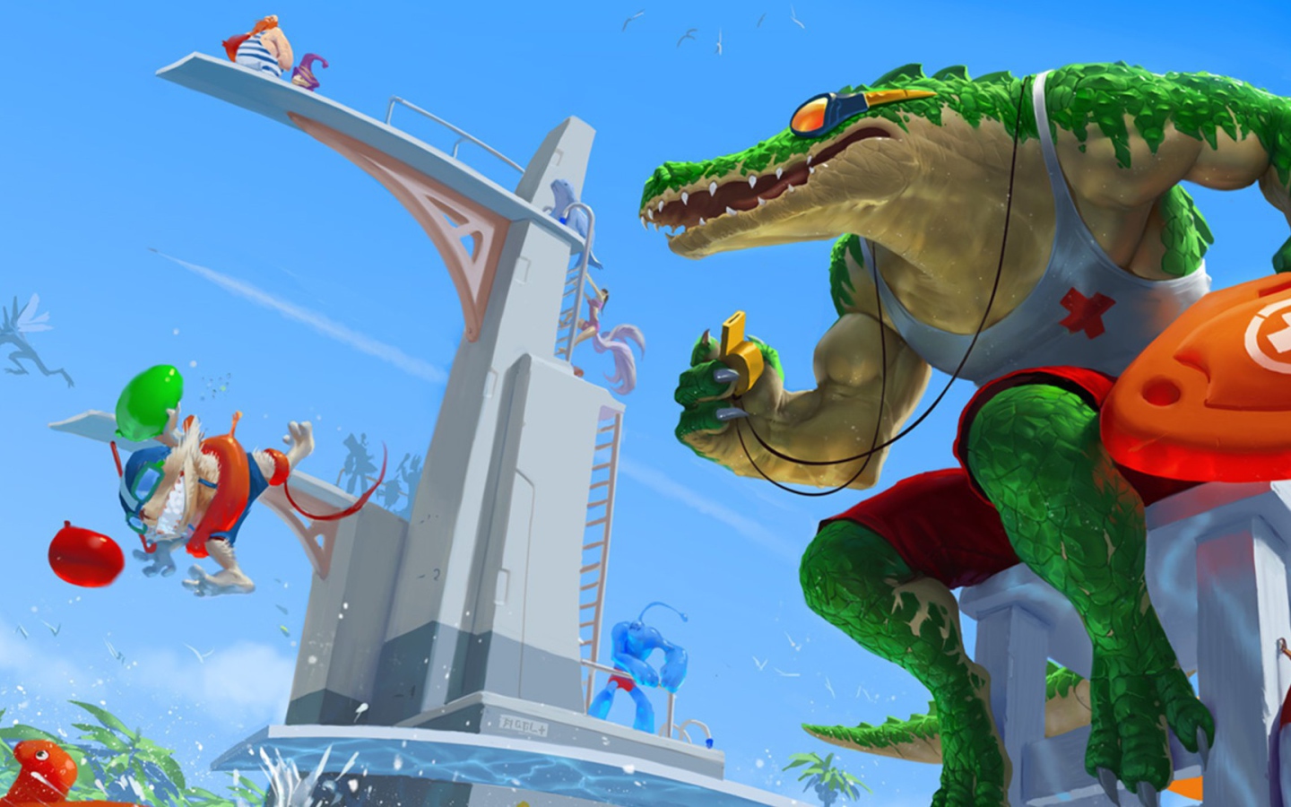 Крокодил спасатель