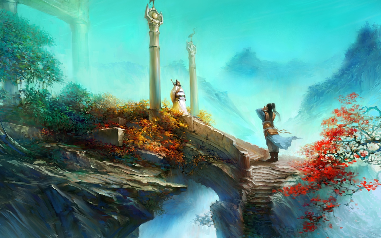 Игра Mountain temple jade dynasty