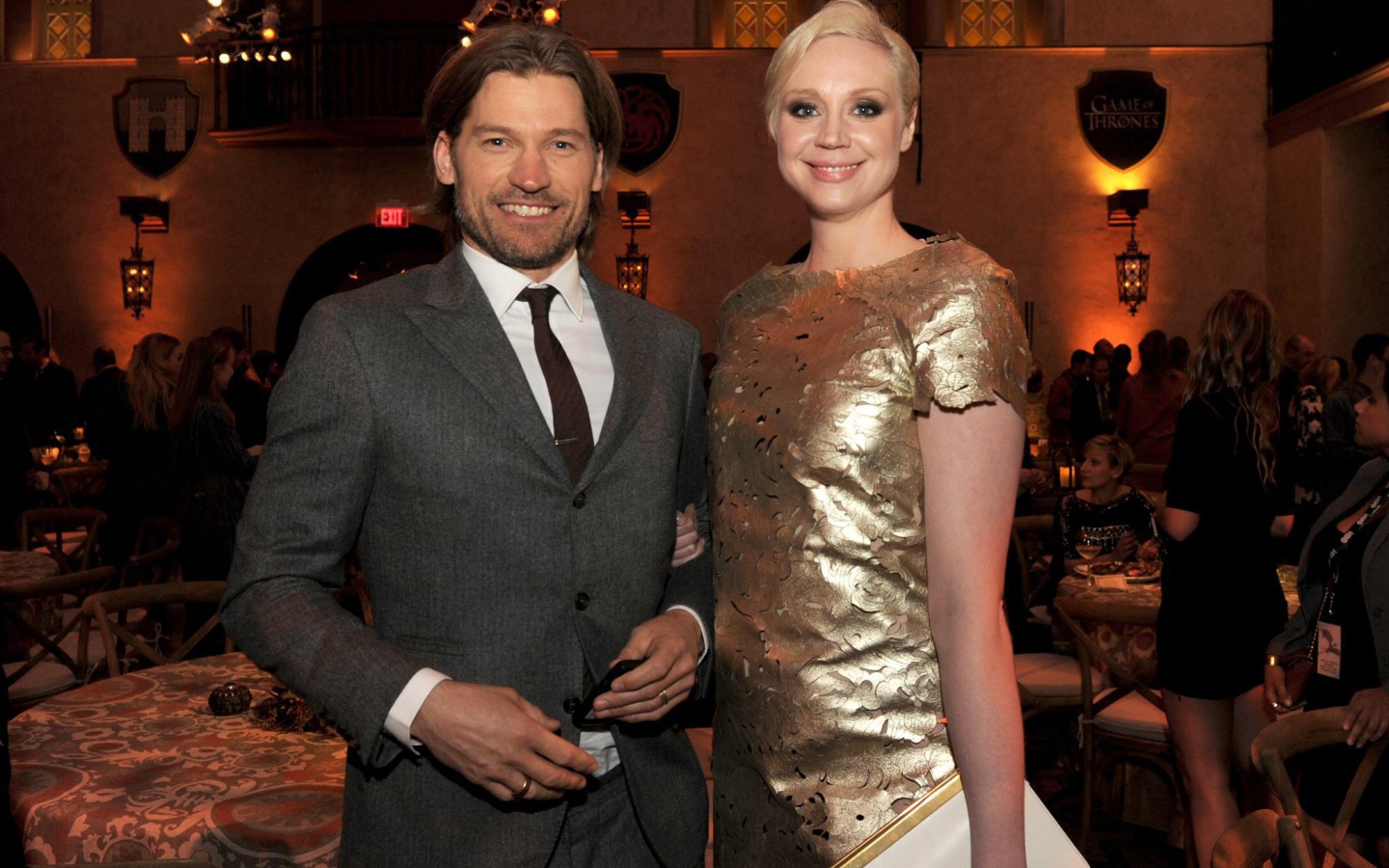 Красивая Гвендолин Кристи