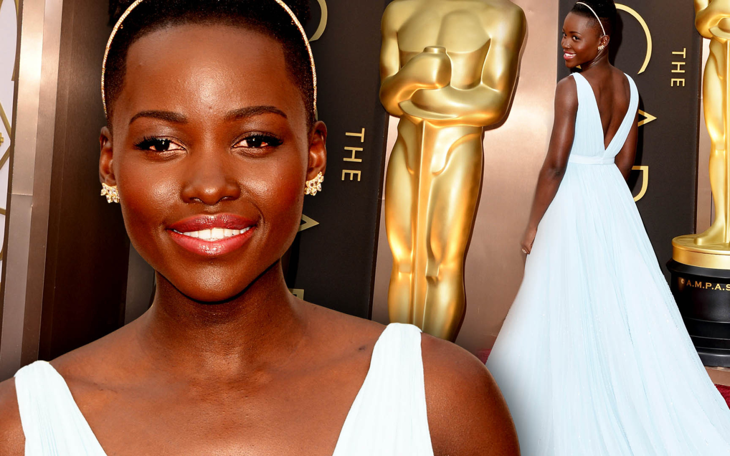 Известная модель Лупита Нионго