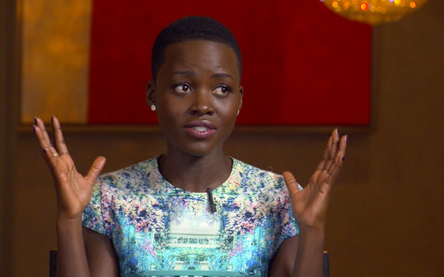 Кинозвезда Лупита Нионго