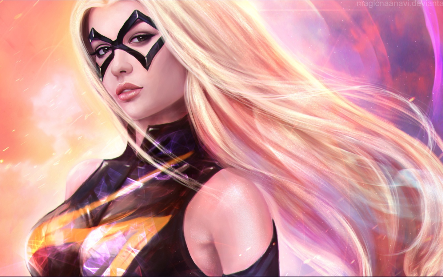 Девушка из комиксов