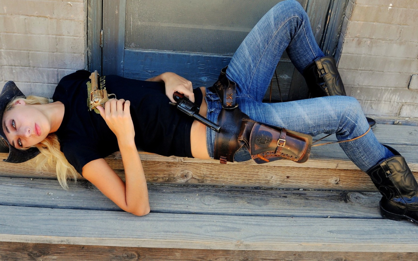 Девушка ковбой