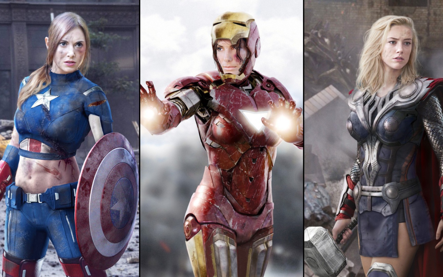 Девушки супергерои