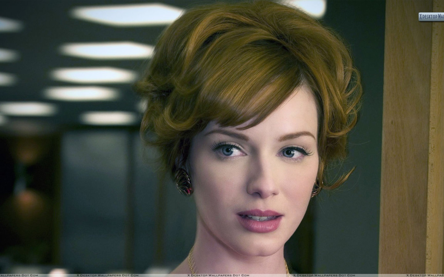 Кристина с голубыми глазами