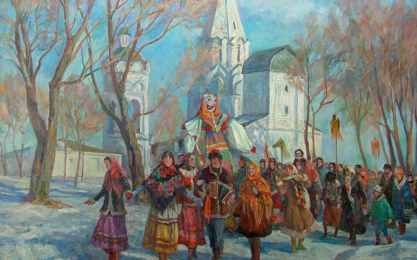 Проводы зимы на Масленицу