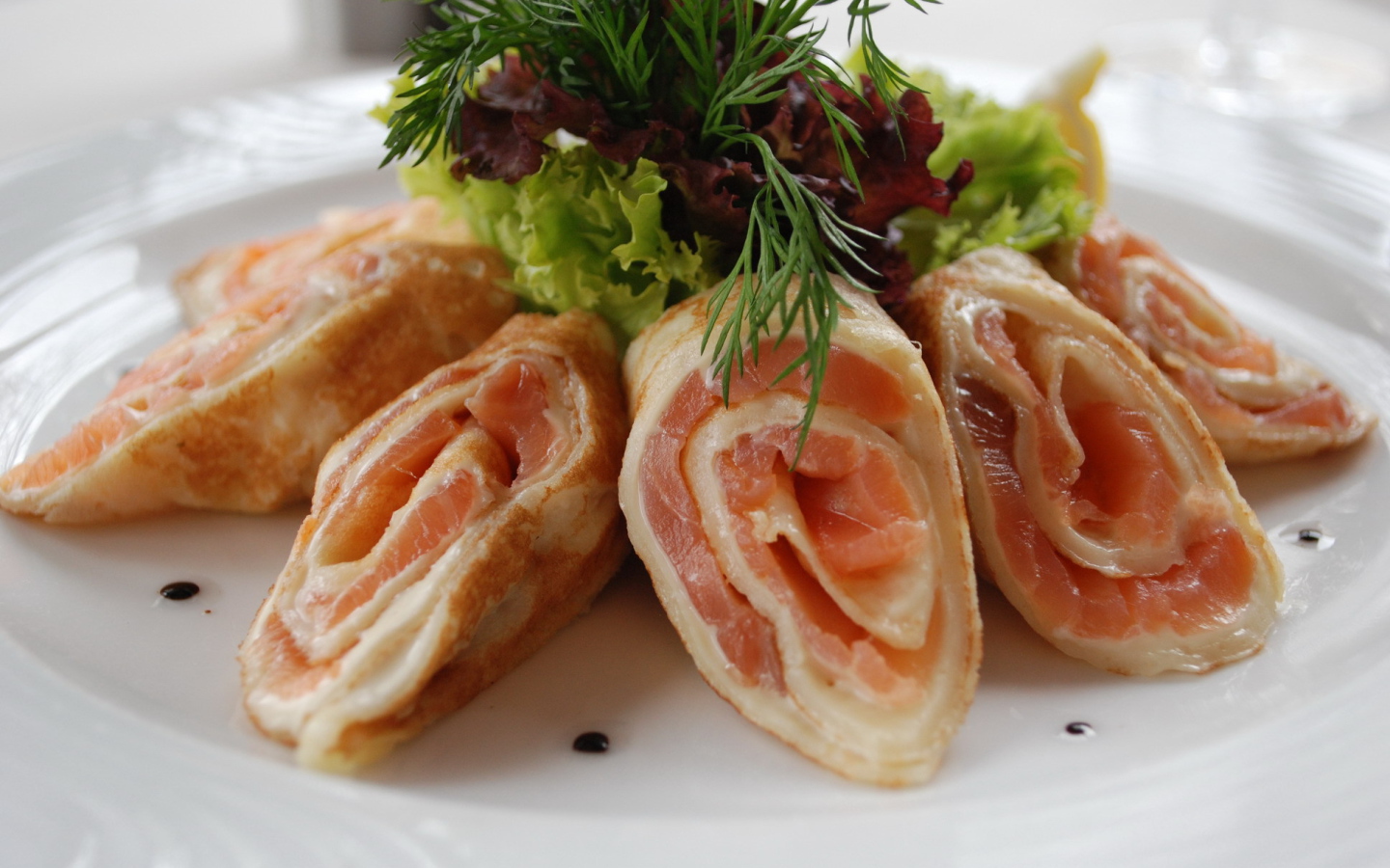 Блинные роллы на Масленицу