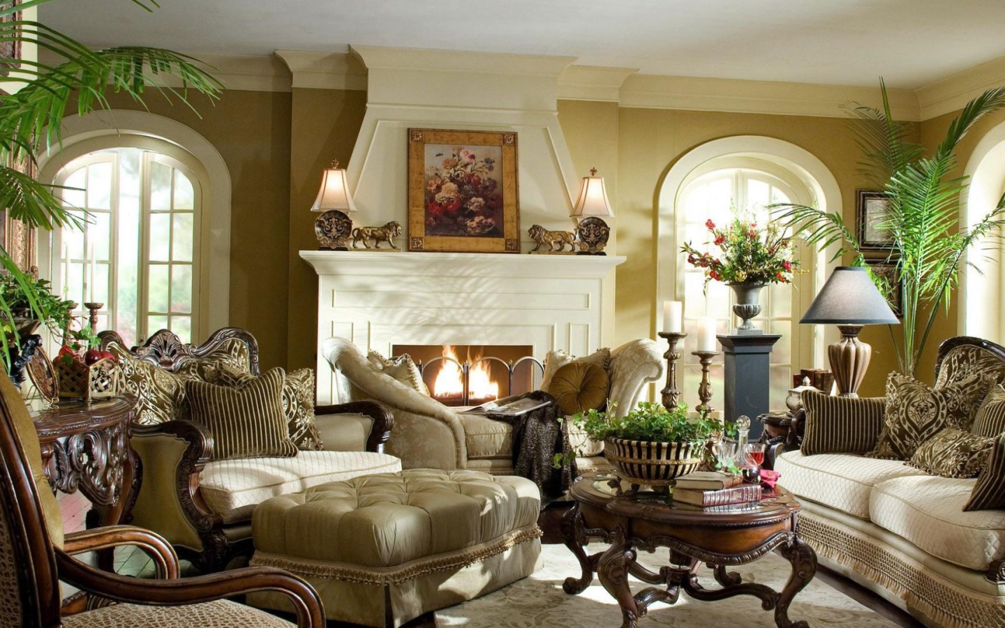 Богатый интерьер квартиры