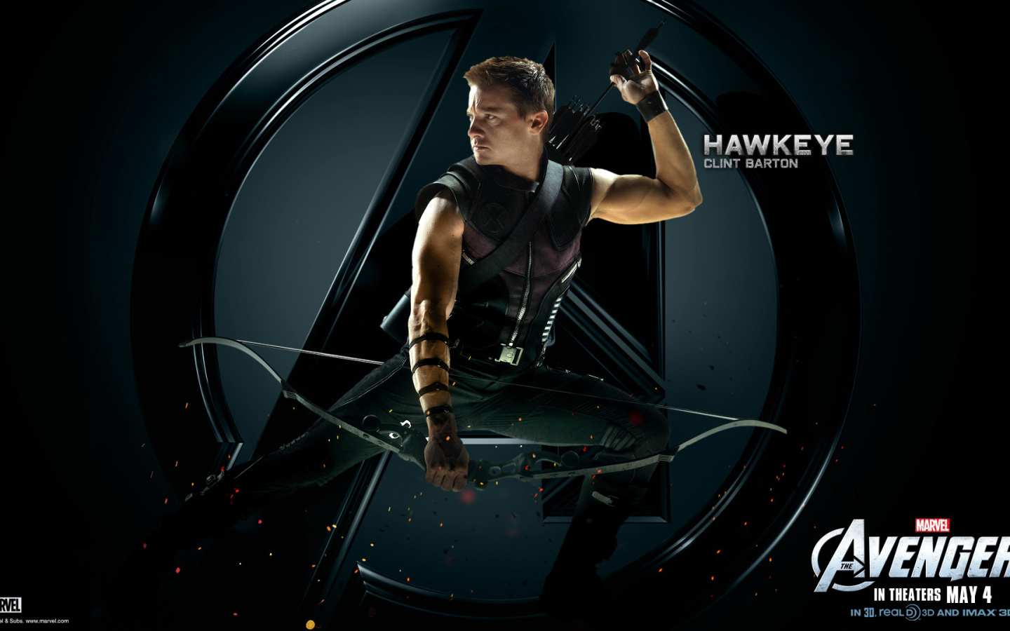 Известный актер Джереми Реннер из фильма Мстители