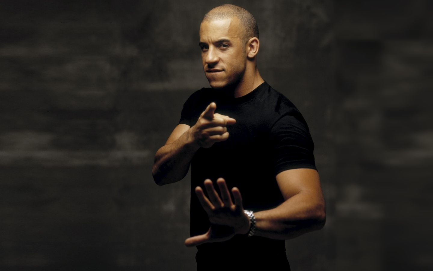 Голливудский актер Вин Дизель