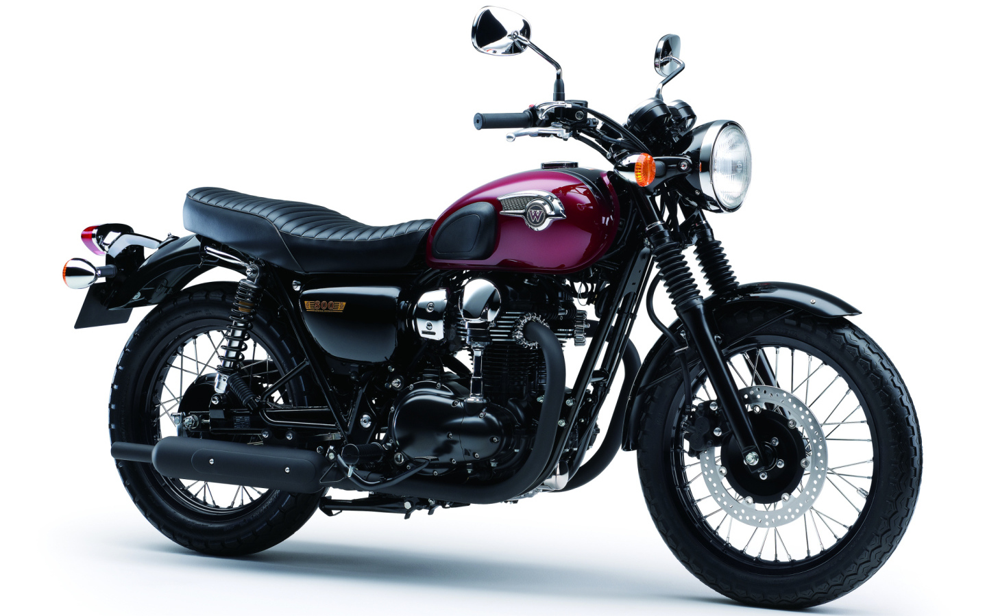 Красивый мотоцикл в москве Kawasaki W 800
