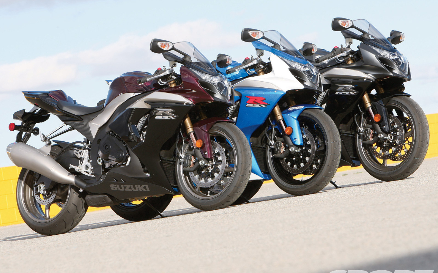 Быстрый мотоцикл Suzuki GSX-R 1000