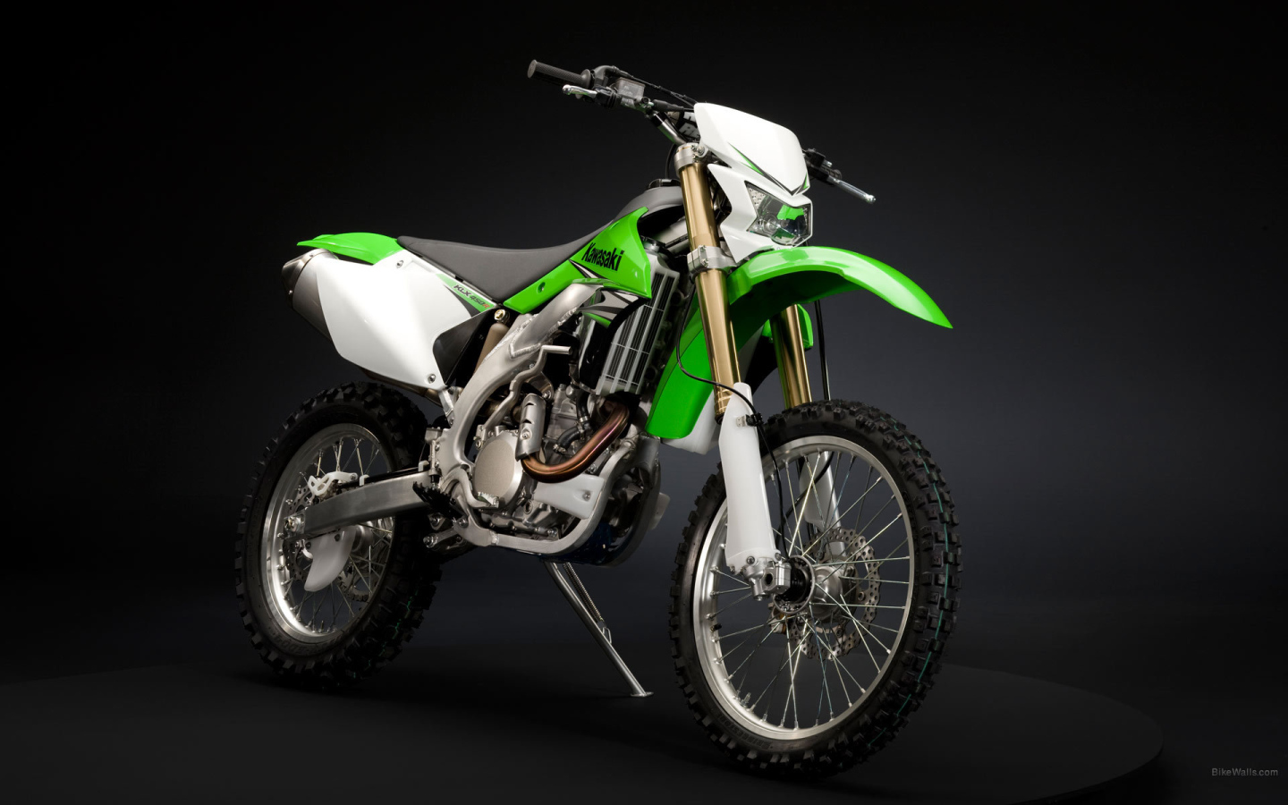 Быстрый мотоцикл Kawasaki KLX 450 R