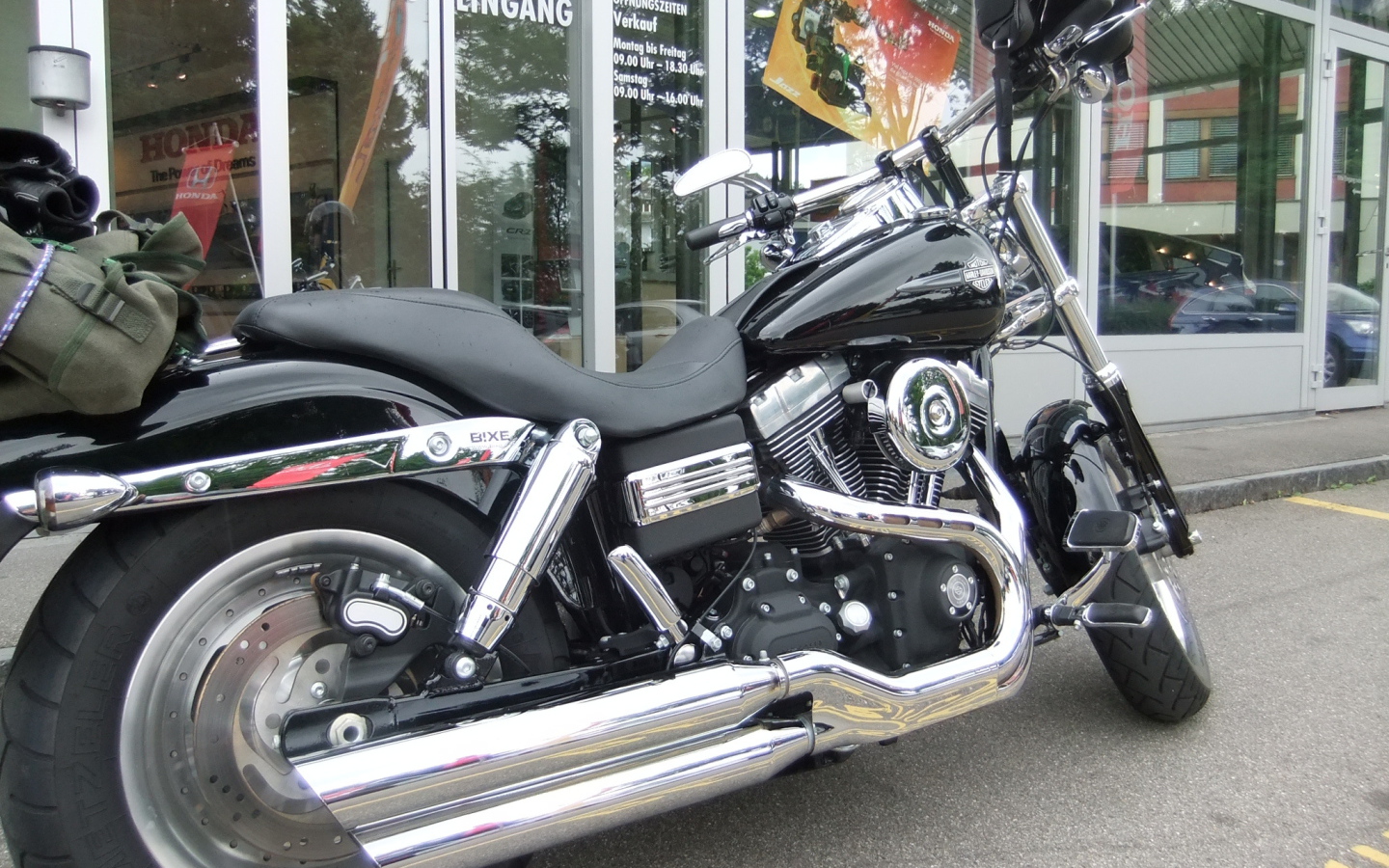 Невероятно быстрый мотоцикл Harley-Davidson Dyna Fat Bob