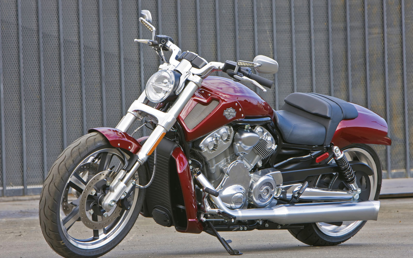 Невероятно быстрый мотоциклHarley-Davidson V-Rod Muscle