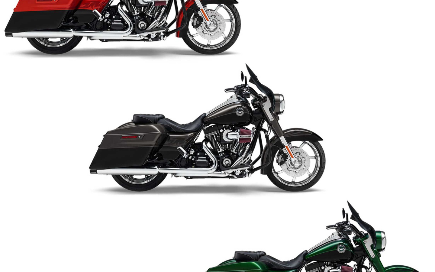 Мотоцикл модели Harley-Davidson CVO Road King