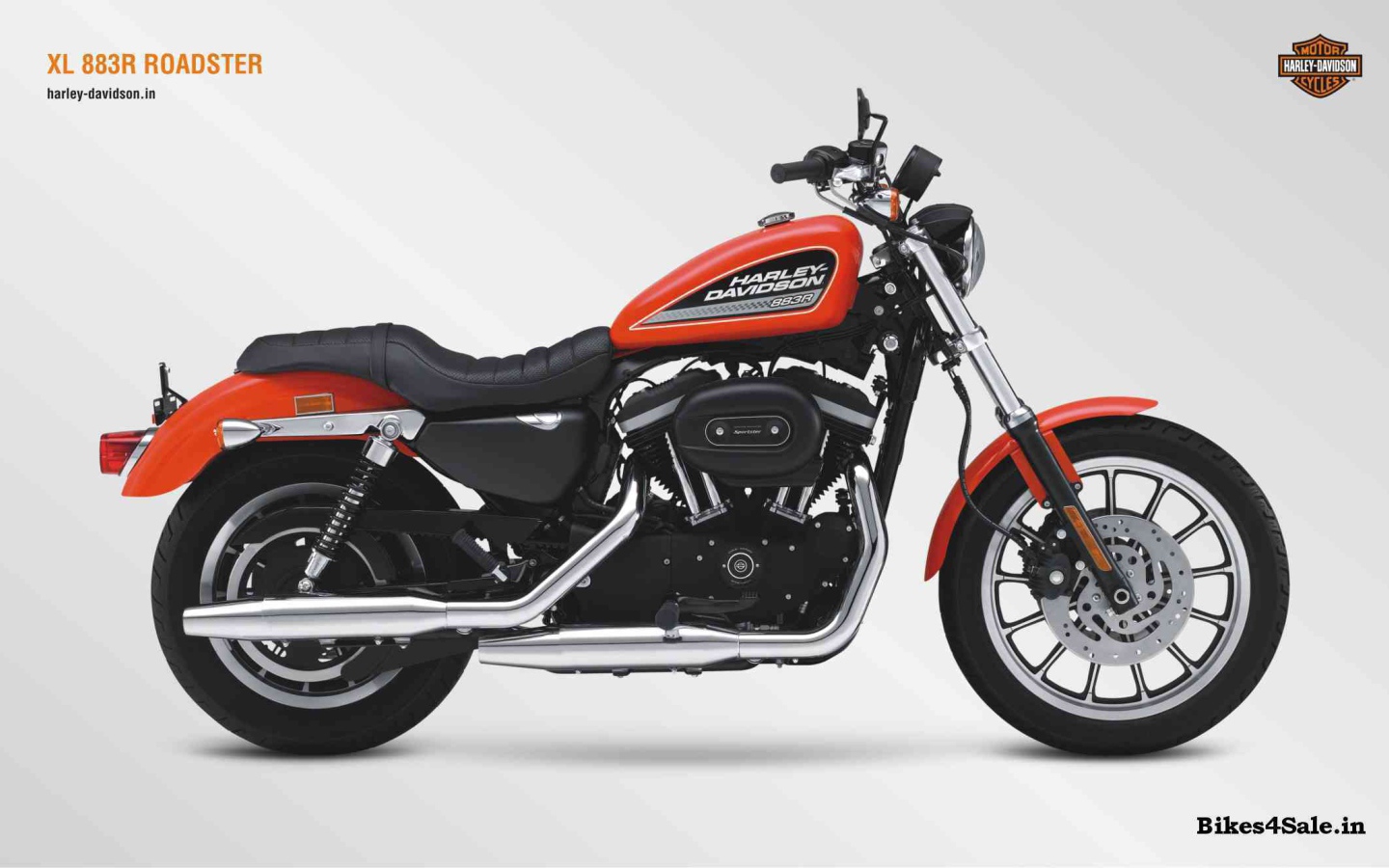 Новый надежный мотоцикл Harley-Davidson XL 883R Sportster Roadster