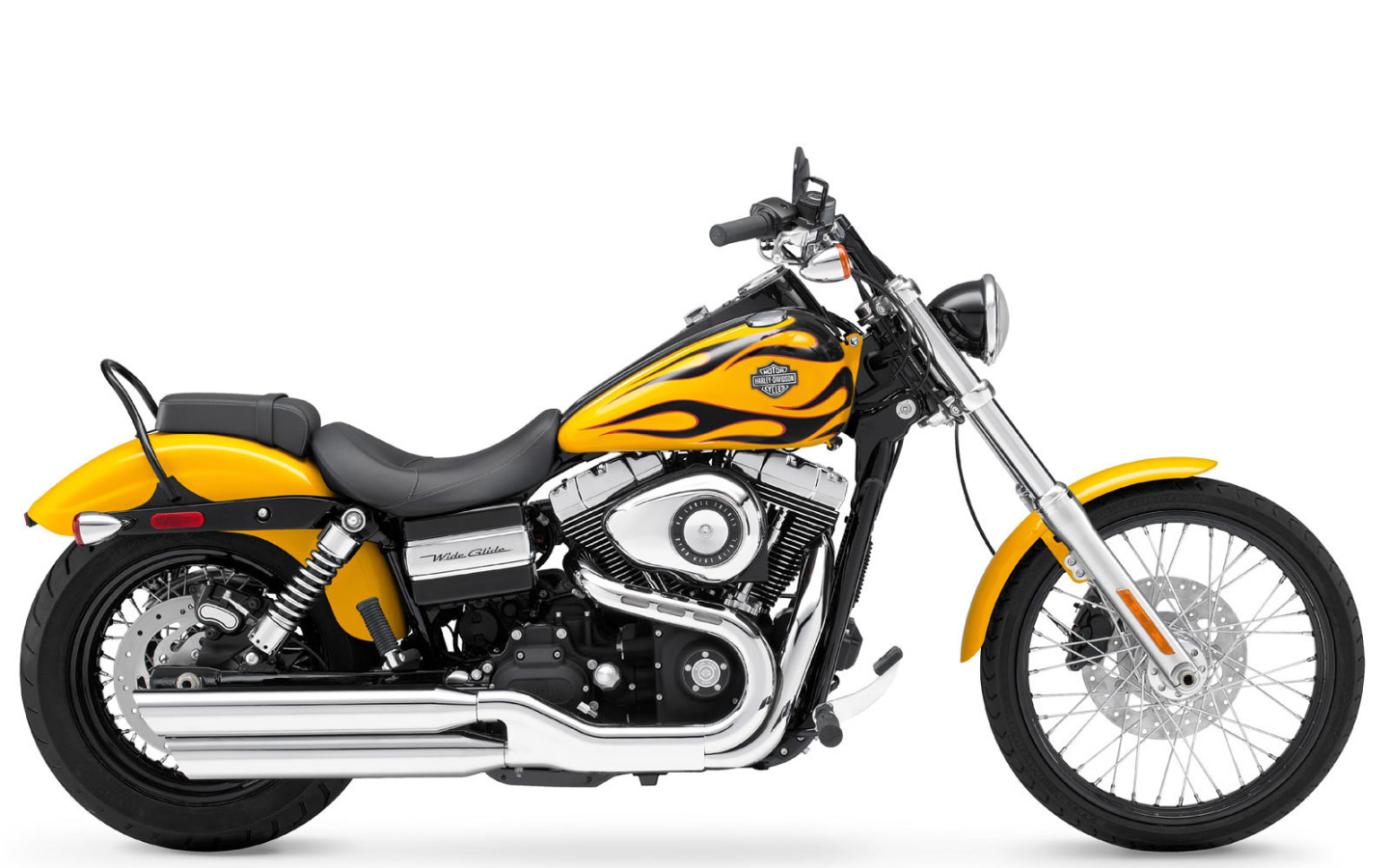 Популярный мотоцикл Harley-Davidson Dyna Wide Glide