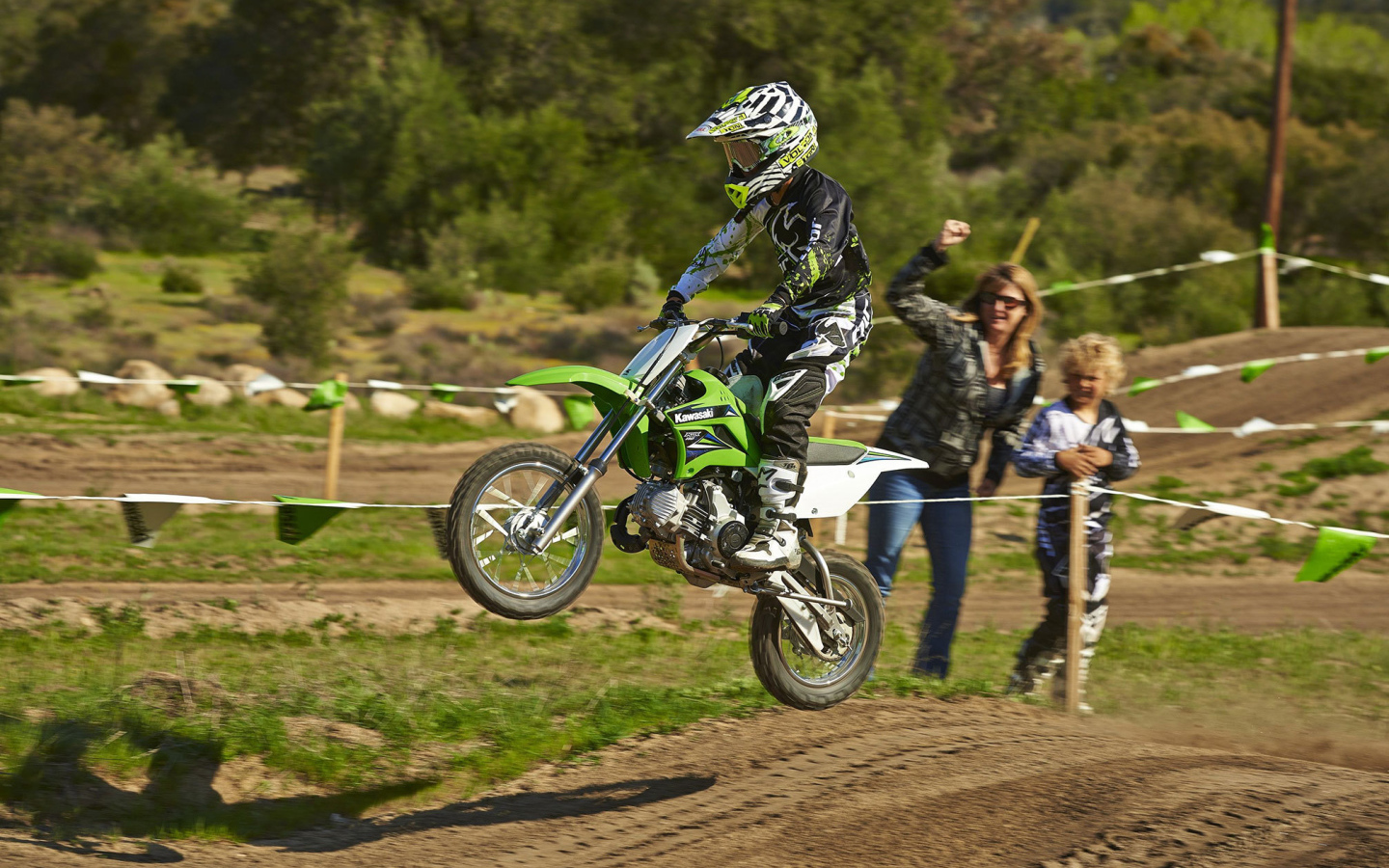 Надежный мотоцикл Kawasaki KLX 110