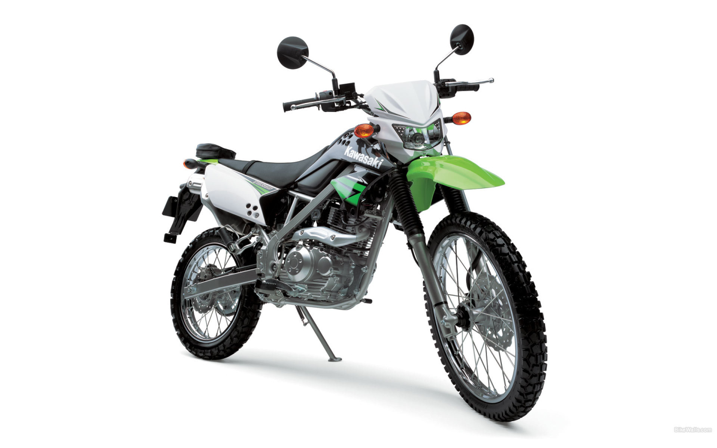 Быстрый мотоцикл Kawasaki KLX 125