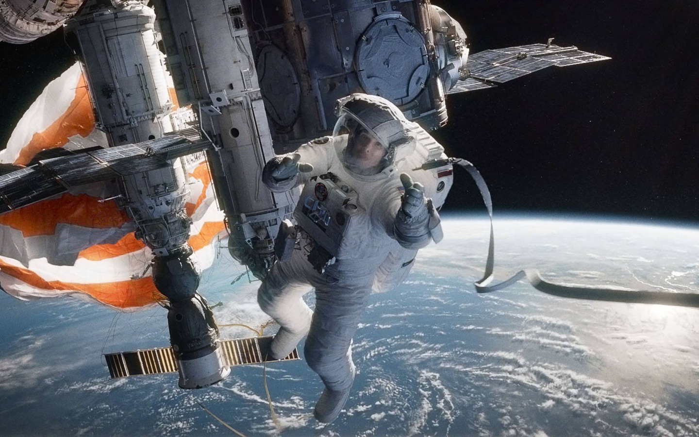 Известный фильм Гравитация