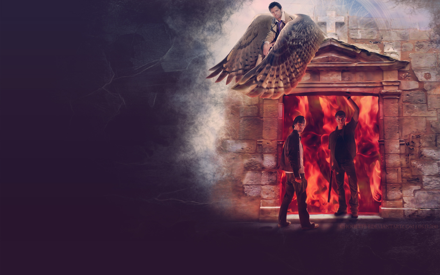 Врата ада из сериала Сверхъестественное