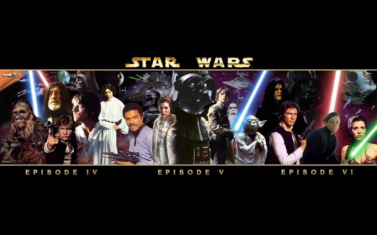 Эпизоды из фильма Звездные войны