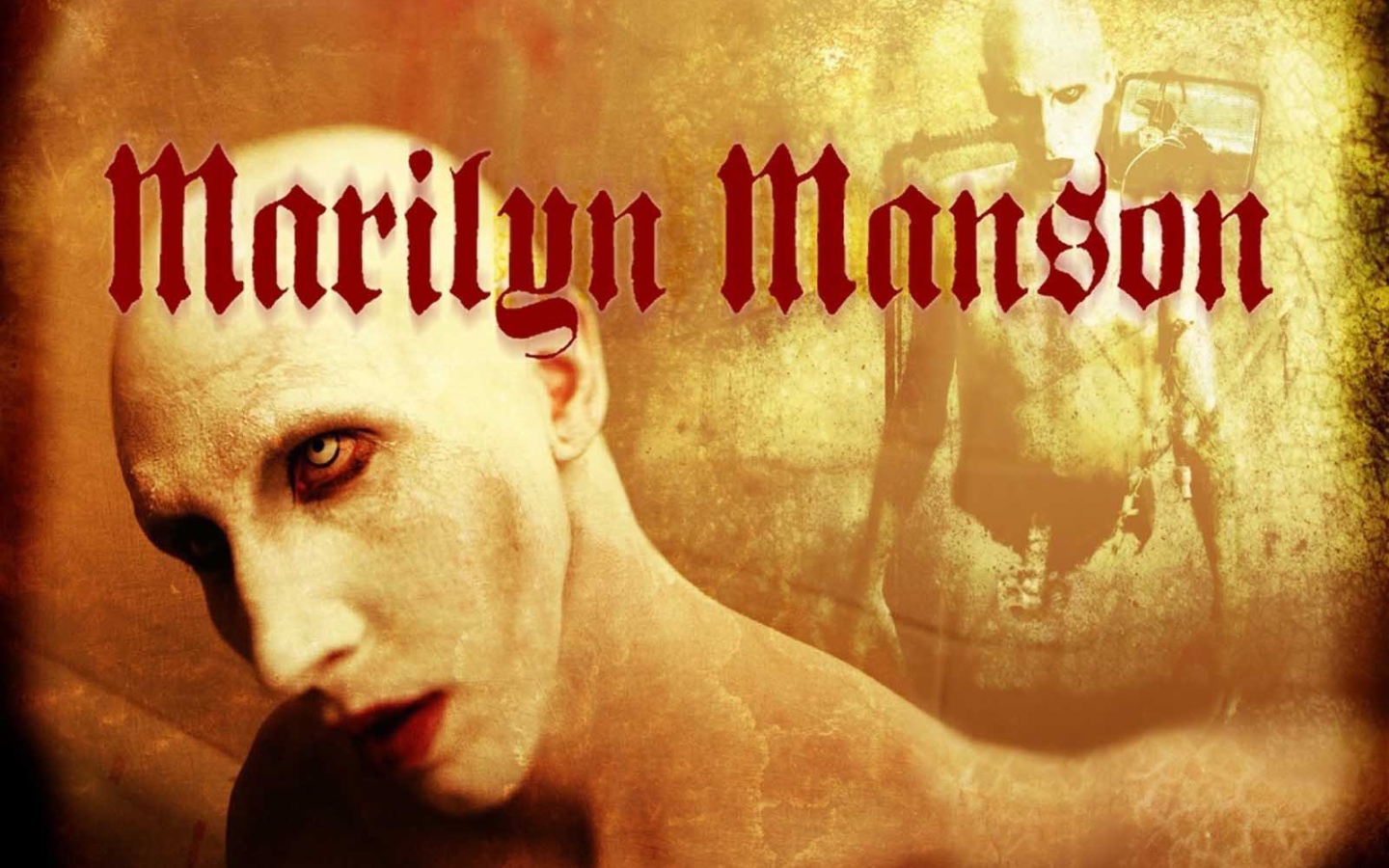 Marilyn Manson без волос