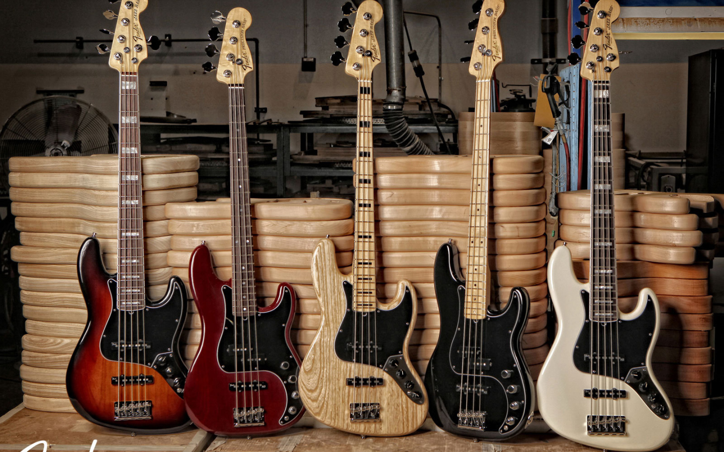 Бас гитары Фендер