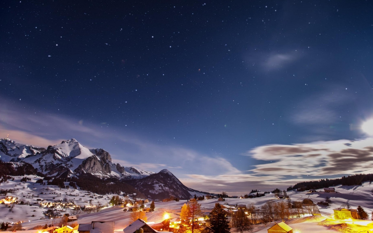 Cветящиеся дома