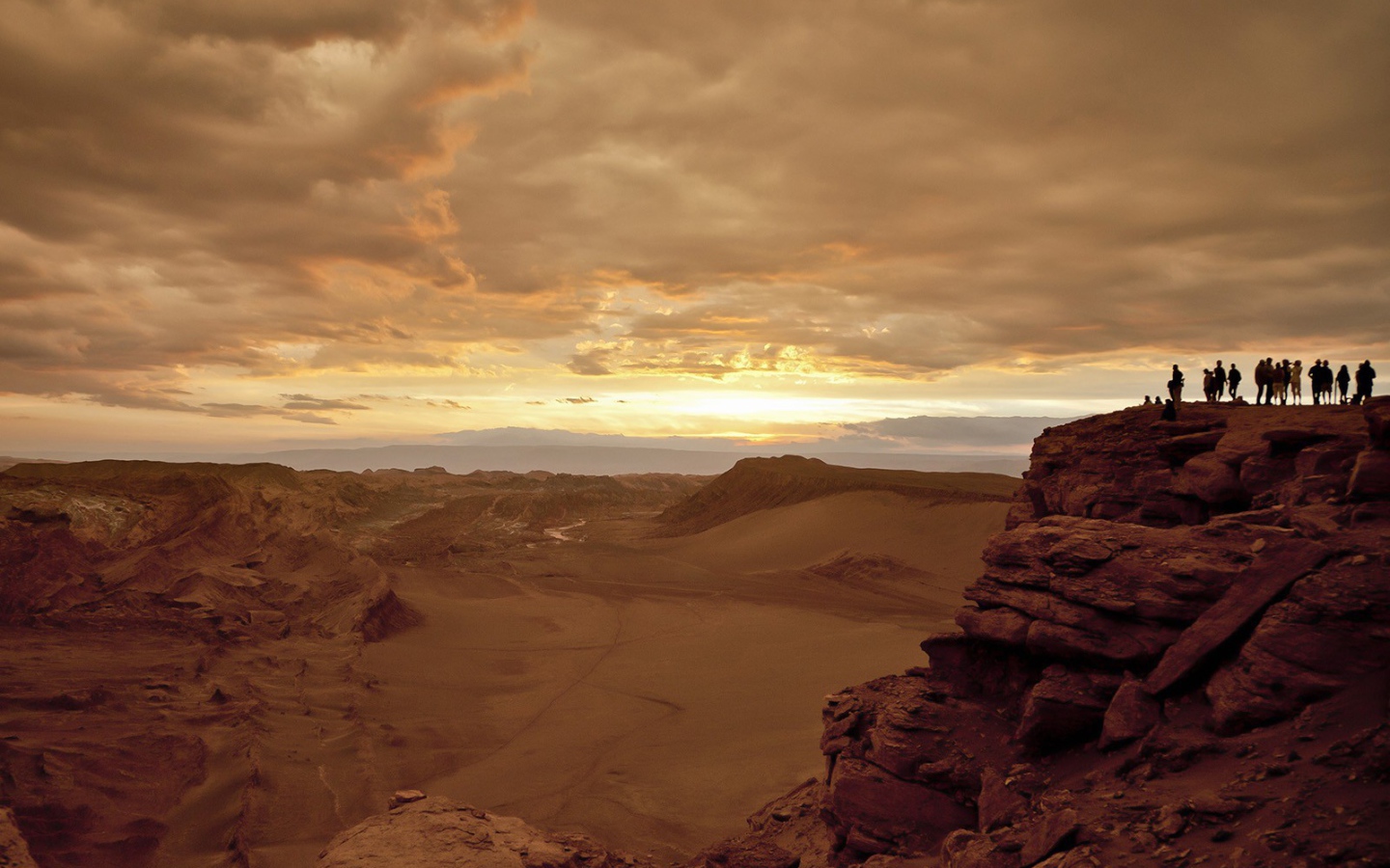 Лунная пустыня в Чили