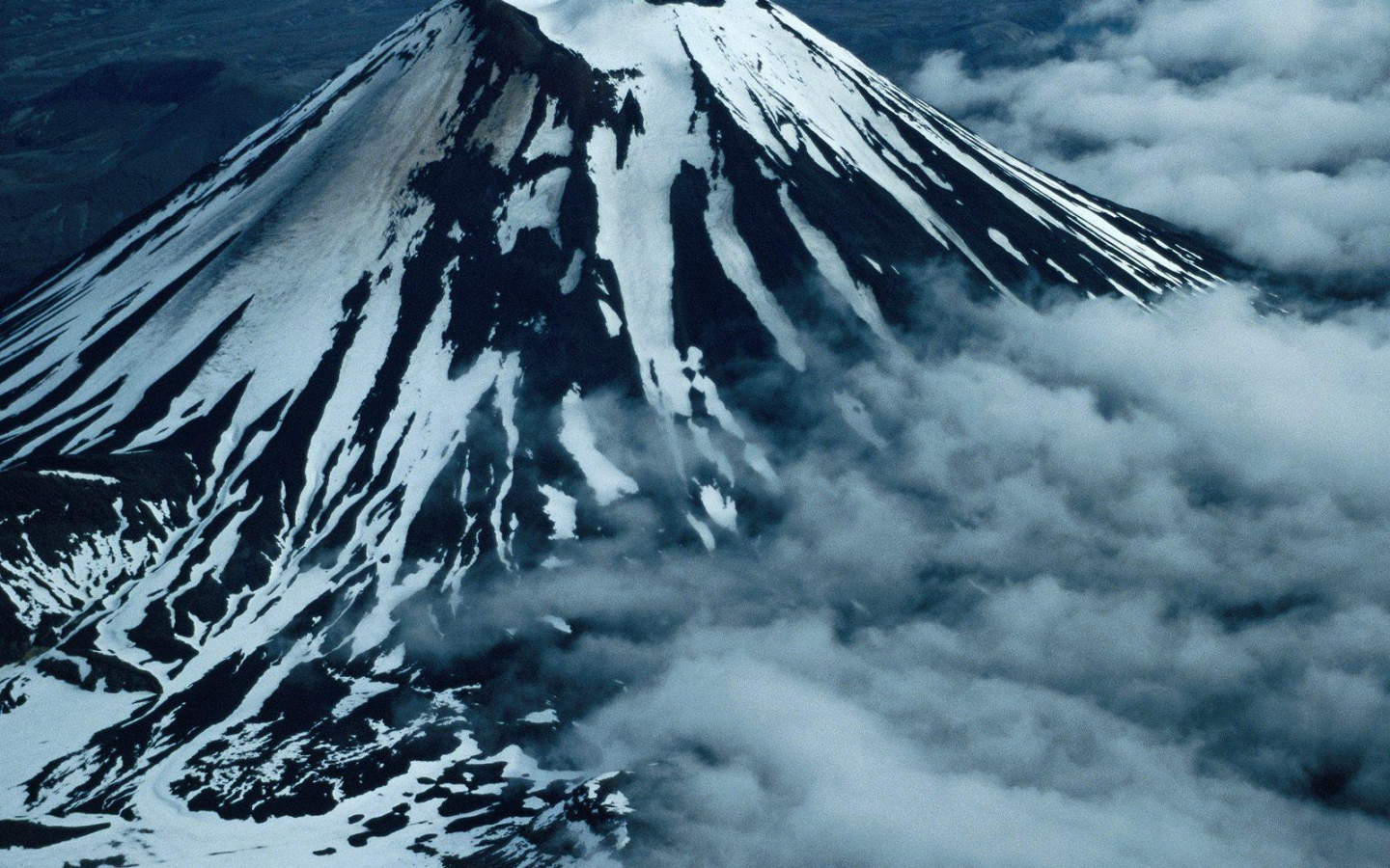 Вулкан в Новой Зеландии