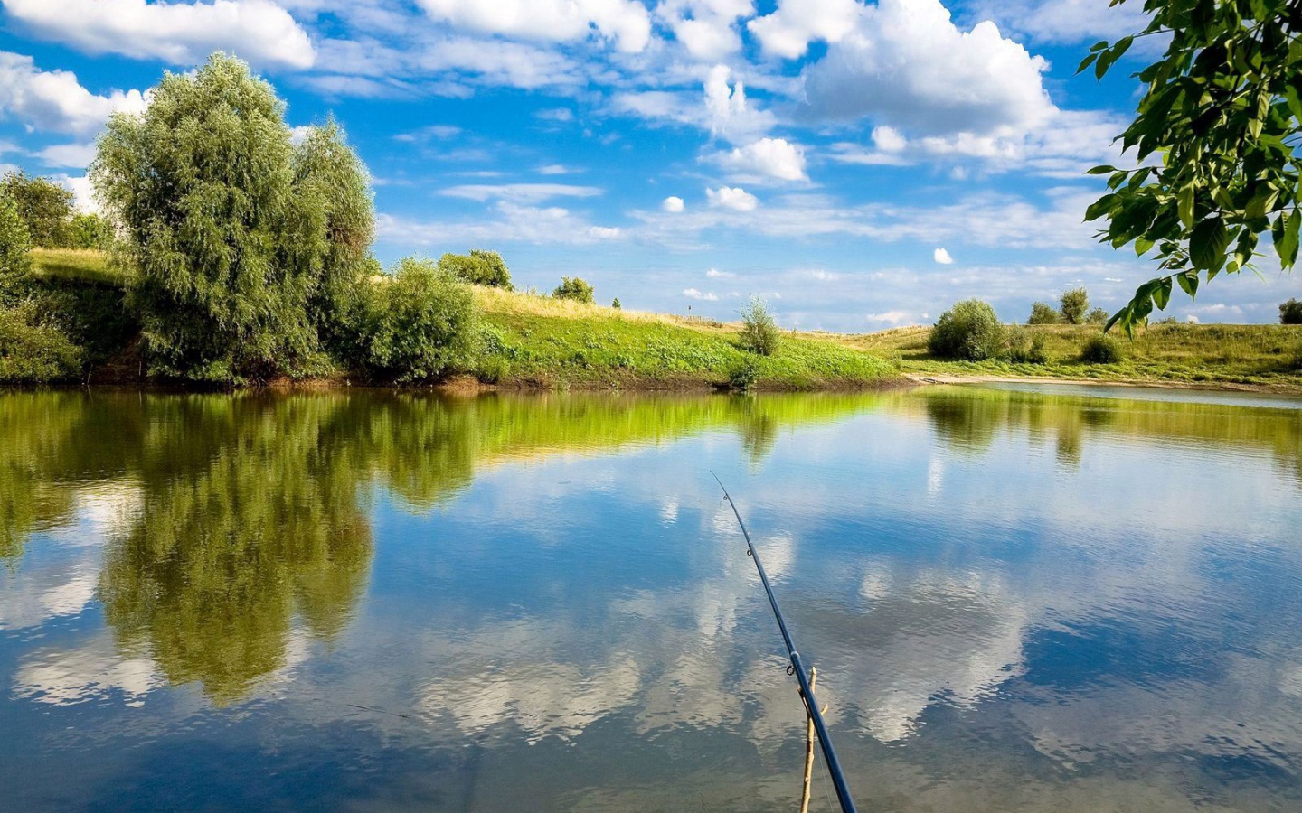 Рыбалка на озере