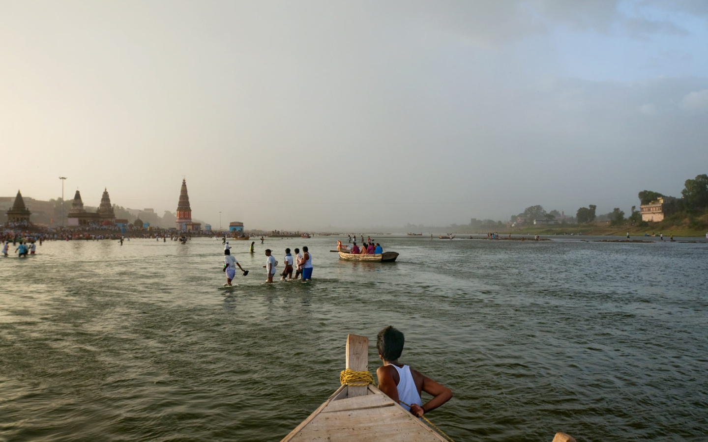 Река в Индии