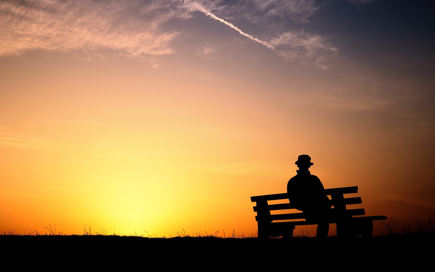 Приятный закат