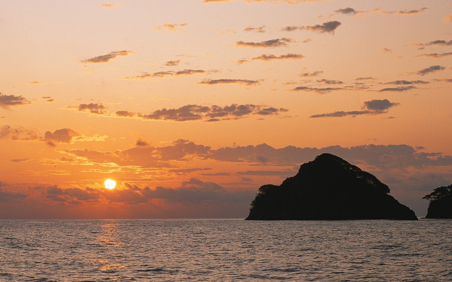 Закат в Мексике