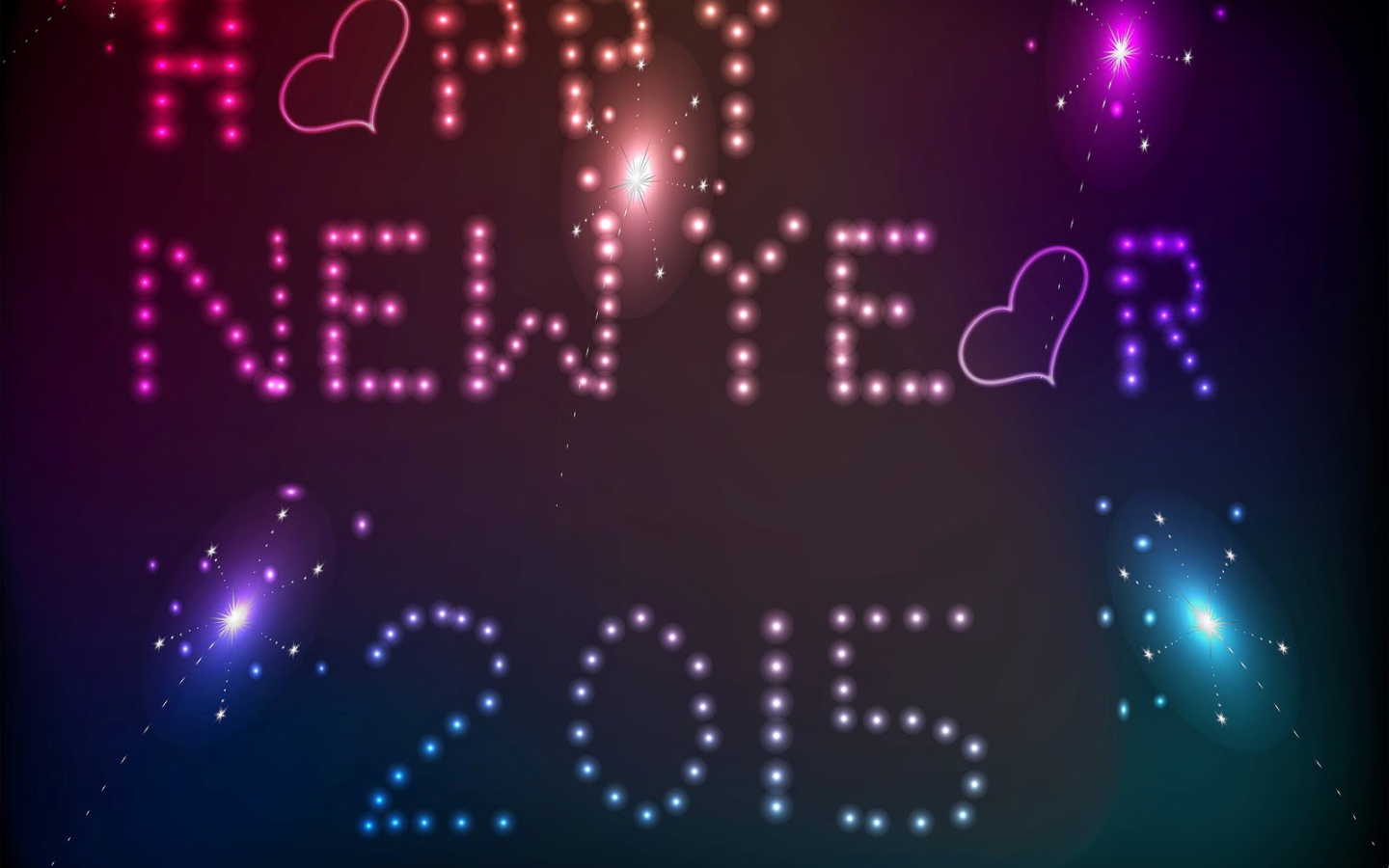 Табло с надписью 2015