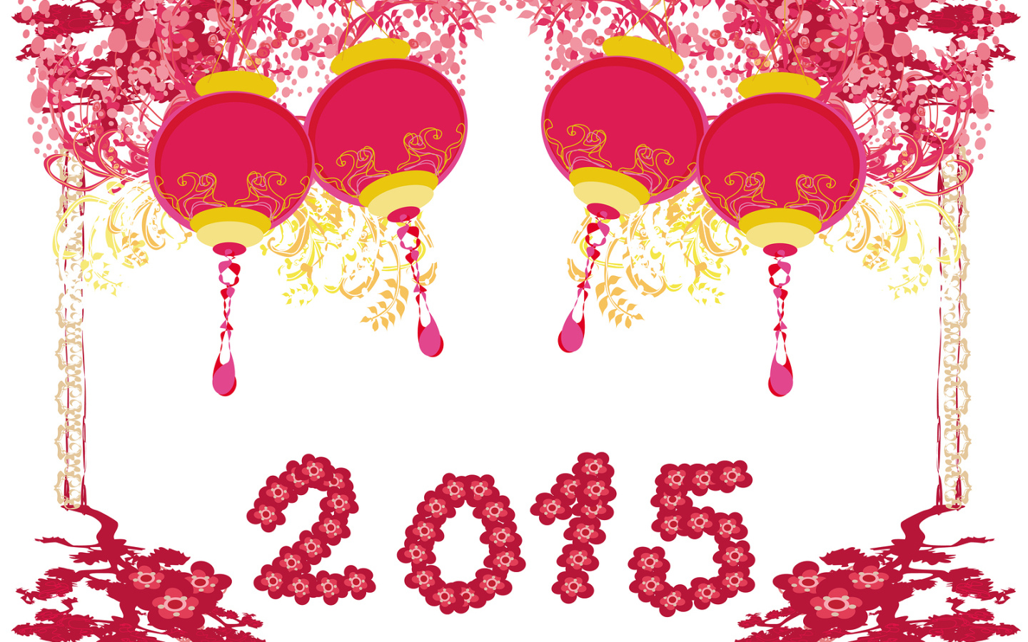 Розовый Новый год