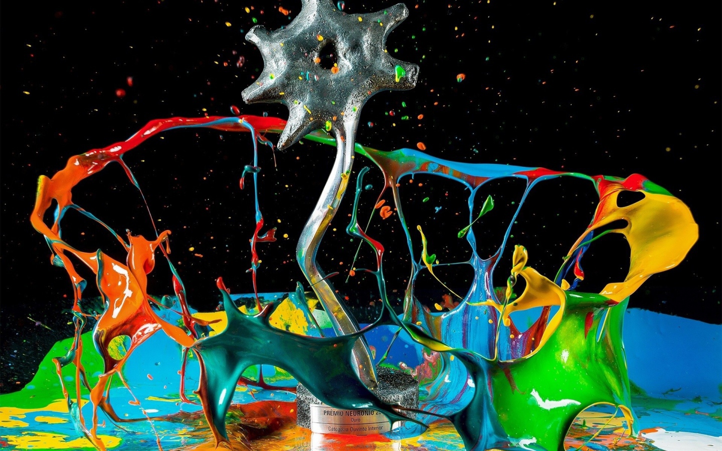 Брызги краски