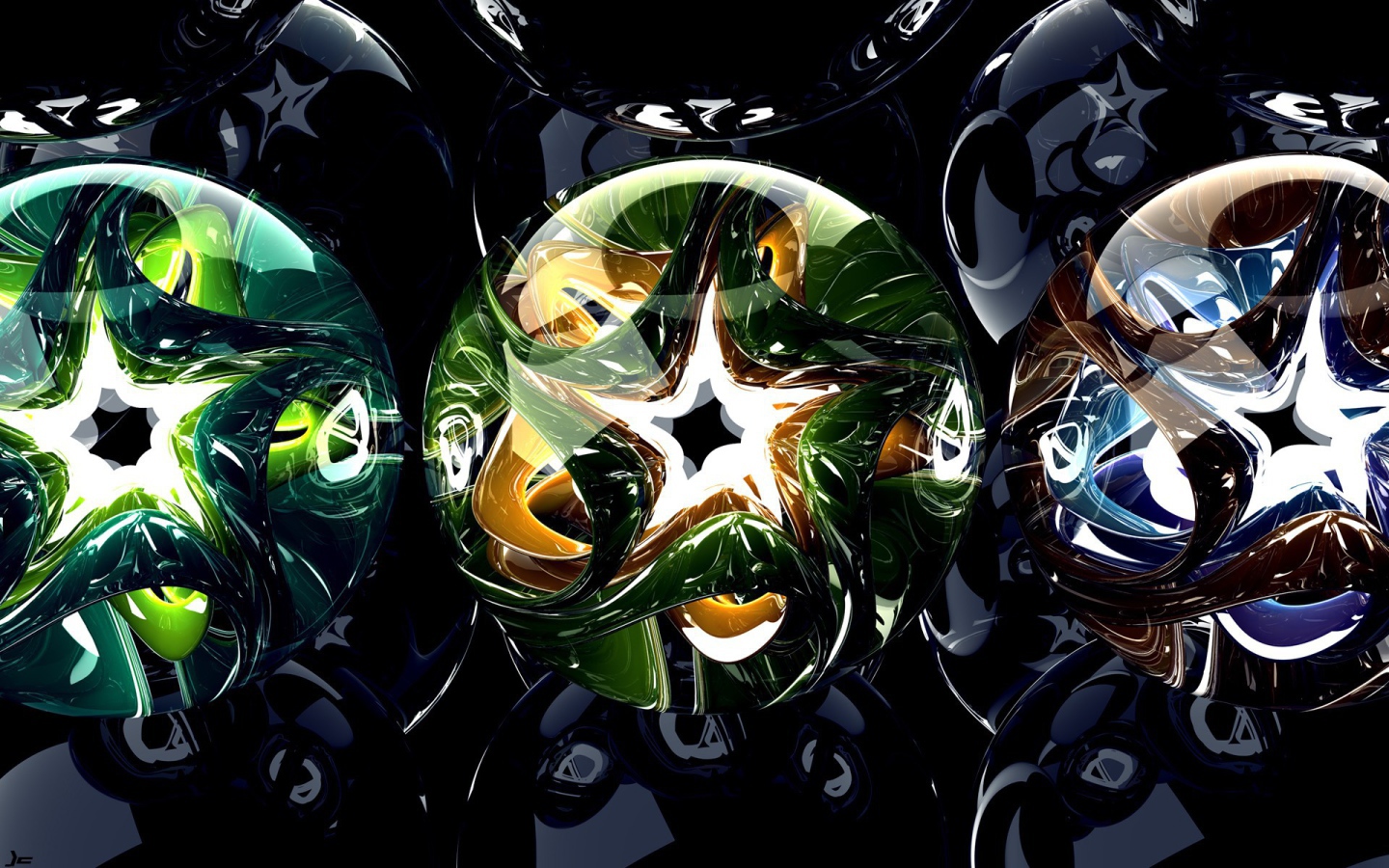 Абстракция из шаров